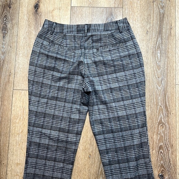 NWT Michael Stars Plaid Smart Pant Size M - Picture 6 of 10